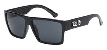 Load image into Gallery viewer, Locs 91105 Black | Gangster Sunglasses 