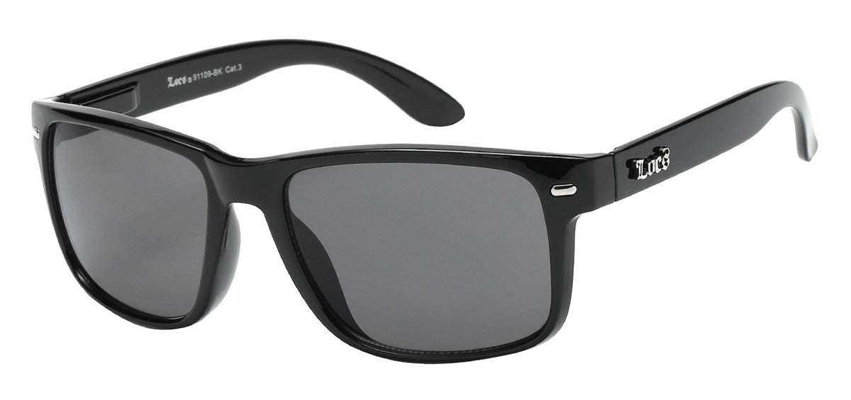 Locs 91109 Black | Gangster Sunglasses 
