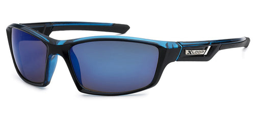XLoop 2446 Black Blue | Sport Sunglasses