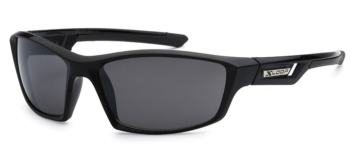 XLoop 2446 Black-Matte  Sport Sunglasses – Godfather Shades