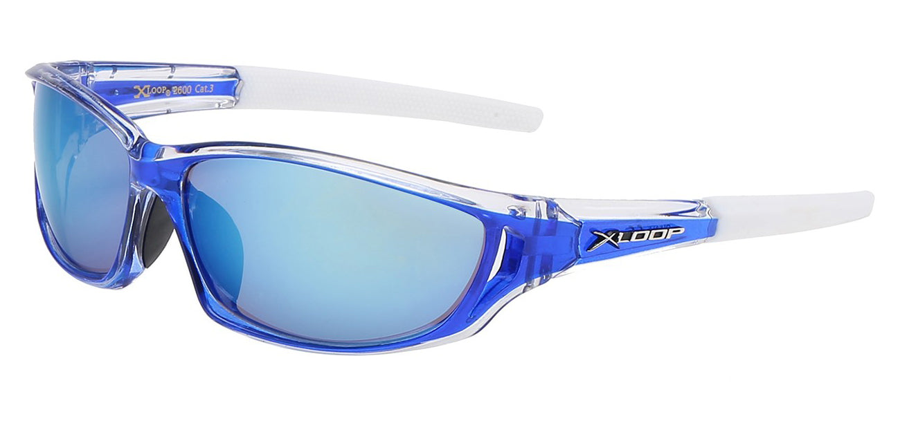 XLoop 2600 Blue Clear | Sport Sunglasses